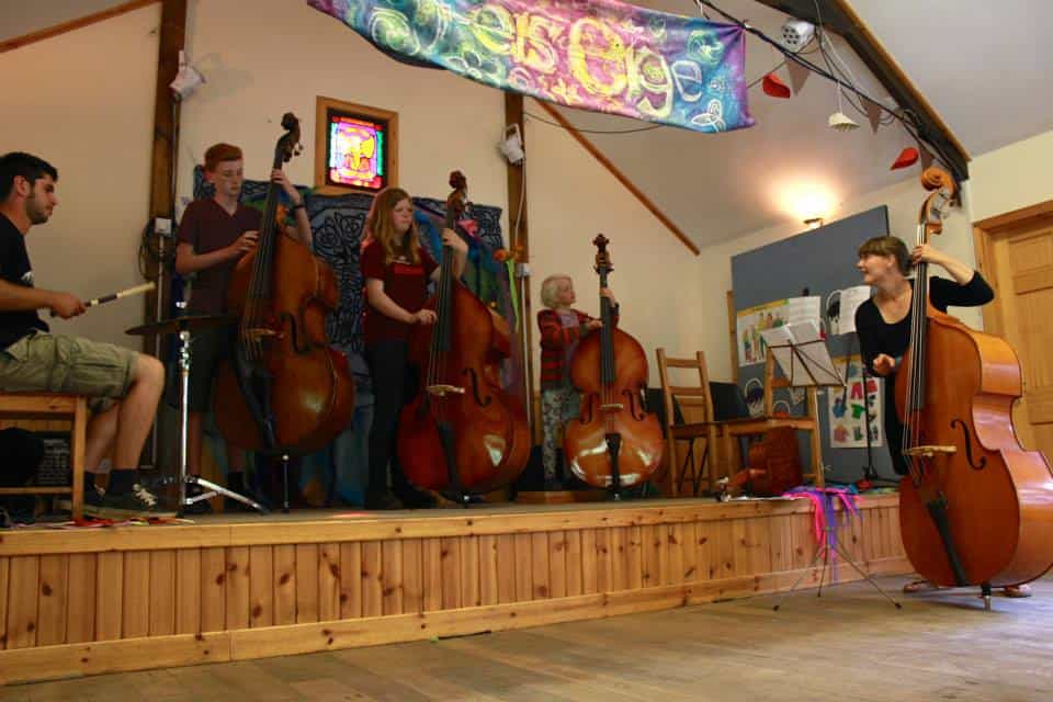 Bass concert at the Feis Eige
